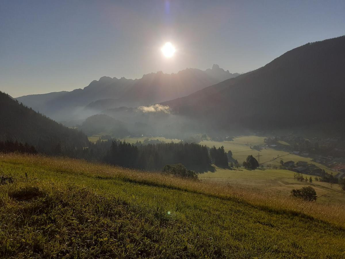 Bed and Breakfast Buttermilchalm Sankt Martin am Tennengebirge Exterior foto